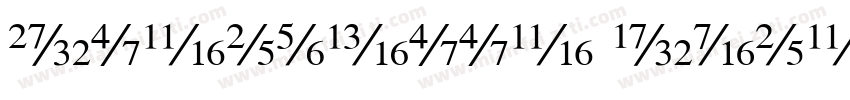 Honeymoon Avenue Seri字体转换